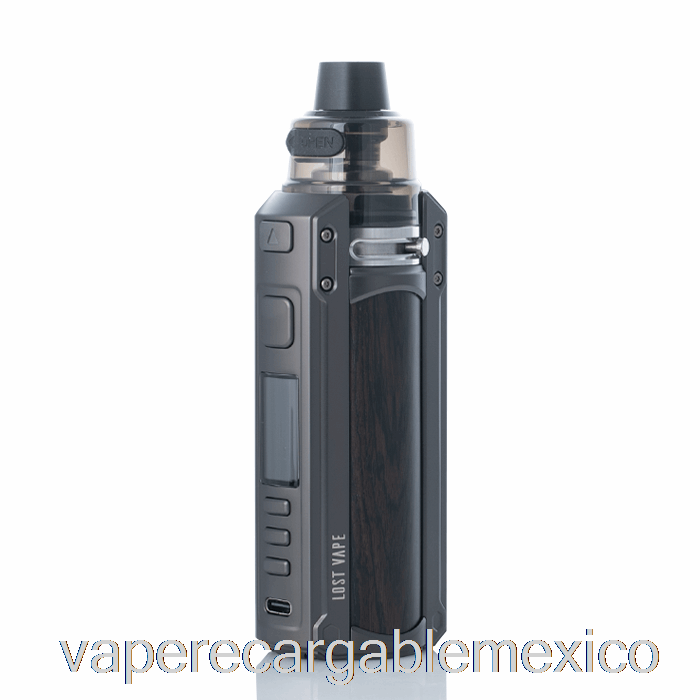 Vape Recargable Perdido Vape Ursa Quest 100w Pod Mod Kit Bronce / Madera De ébano
